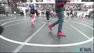 89-97 lbs Rr Rnd 2 - Courtnie Ramsey, CacheWrestlingClub vs Alice Martin, Little Axe Takedown Club