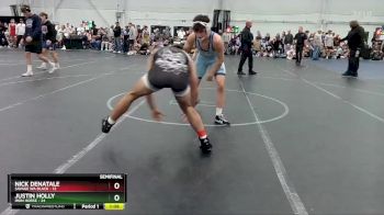 144 lbs Semis (4 Team) - Nick Denatale, Savage WA Black vs Justin Holly, Iron Horse