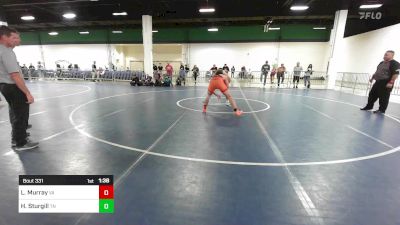 150 lbs Consi Of 16 #2 - Luke Murray, VA vs Hunter Sturgill, TN