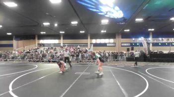 136 lbs Round Of 32 - Sydel Ajen, Grapplers HI vs Alanna Harwell, St. Marys