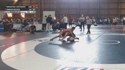 120 lbs Round Of 32 - Sebastian Cantarero, Chaminade High School vs Damian Duchez, Capital Wrestling Club
