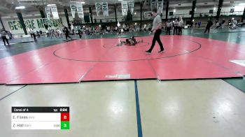 184 lbs Consi Of 4 - Eidson Flores, Gardner-Webb vs Zyan Hall, Navy
