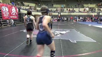 135 lbs Round 3 - Mary Prescott, Hudson Wrestling Club vs Morhgin Ludack, First There