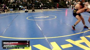 197 lbs Finals (2 Team) - Jackson Kinsella, Nebraska-Kearney vs Brooks Schrimsher, Ouachita Baptist