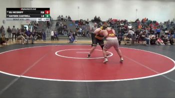 285 lbs Cons. Round 1 - Hayden Cantrell, Louisa-Muscatine vs Eli Mcgriff, PCM, Monroe