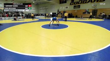 116 lbs Round Of 32 - Anthony Garza, Clovis vs Cash McClurg, Granite Hills-El Cajon