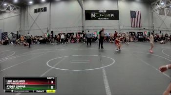 68 lbs Semis (4 Team) - Luis Alojado, Mat Warriors Black vs Ryder Limpar, Grit Mat Club