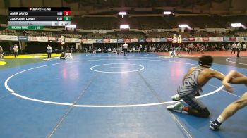 132 lbs Quarters & Wb (16 Team) - Amir Javid, Independence vs Zachary Davis, Eastern View