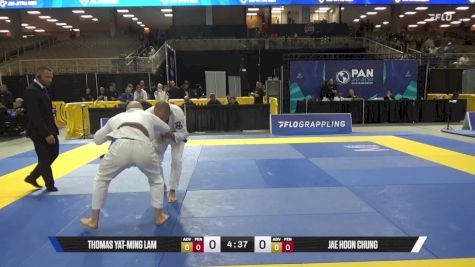 Jae Hoon Chung vs Thomas Yat-Ming Lam 2025 Pan Jiu Jitsu IBJJF Championship