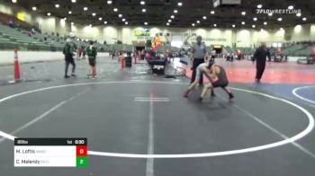 86 lbs 5th Place - Mycah Gachupin, Nevada Elite vs Darrien Pecunia, Payette Wrestling Club