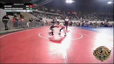 46 lbs Final - Bo Duhr, Brawlers vs Braxton Shackelford, Prime Wrestling