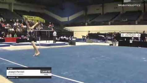 Joseph Pennell - Floor, M and M Gymnastics - 2021 USA Gymnastics Development Program National Championships