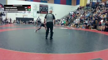 126 lbs Quarterfinal - Shae Morrison, Ida B. Wells vs Omar Deponte, Southridge