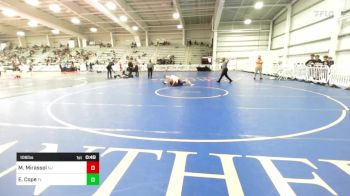 106 lbs Consi Of 16 #1 - Michael Mirassol, NJ vs Evan Cope, FL