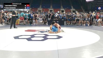 150 lbs Champ. Rd Of 64 - Matthew O'Neill, Pennsylvania vs Cole Cichocki, Michigan