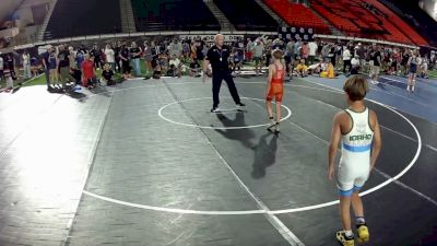 80 lbs Cons. Semis - Boone Dilley, Wisconsin vs Asher Beeson, Idaho