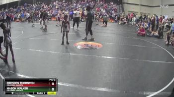 55 lbs Cons. Round 2 - Mason Walker, Columbia Knights vs Dresden Thornton, Columbia Knights