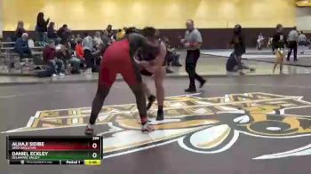 285 lbs Champ. Round 1 - Daniel Eckley, Delaware Valley vs Alhaji Sidibe, Ohio Wesleyan