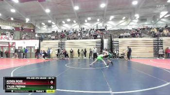 68-74 lbs Cons. Round 2 - Ayden Rose, New Castle Youth WC vs Tyler Frepan, Contenders WA