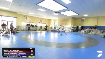 63kg/138.9lbs Round 3 - Mario Rodriguez, Community Youth Center - Conco vs Nurmuhammad Abdybekov, South San Francisco Gators