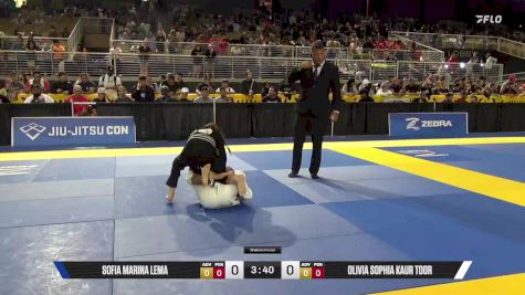 Olivia Sophia Kaur Toor vs Sofia Marina Lema 2025 Pan Kids Jiu-Jitsu IBJJF Championship