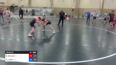 113 lbs Rr Rnd 13 - Brady Donovan, Combat Athletics vs Nathan Lyttle, Beebe Trained Blue