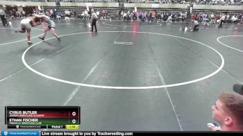 160 lbs Quarterfinal - Ethan Fischer, Pinnacle Wrestling Club vs Cyrus Butler, Askren Wrestling Academy