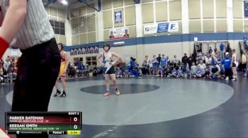 115 lbs Round 1 (4 Team) - Keegan Smith, Franklin Central Wrestling Club vs Parker Bateman, Mater Dei Wrestling Club