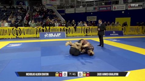 Zack Ahmed Ghalayini vs Nicholas Alden Craton 2025 Pan IBJJF Jiu-Jitsu No-Gi Championship