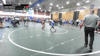 150 lbs Cons. Round 3 - Joshua Guillen, Central Union vs Caden Zendejas, Bishop Alemany