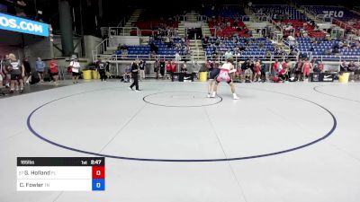 165 lbs Rnd Of 64 - Gunner Holland, FL vs Cy Fowler, TN