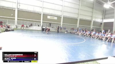 106 lbs Quarterfinals (8 Team) - William Bainbridge, Minnesota Blue vs Wyatt Rossi, Maryland