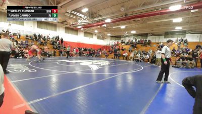 285 lbs 3rd Place - Wesley Chesser, Spaulding vs James Caruso, Pinkerton Academy