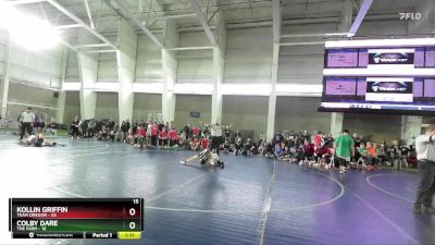 71 lbs Quarters & Wb (16 Team) - Colby Dare, The Farm vs Kollin Griffin, Team Oregon