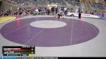 200 lbs Round 2 - Elizabeth Roberts, Eagle Point vs Lacie Lewis, Ridgeview HS Girls Wrestling