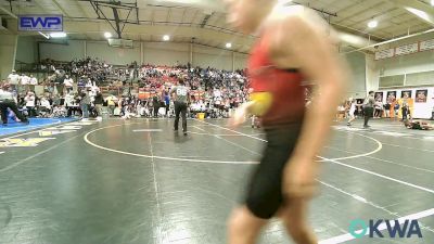 88 lbs Consi Of 8 #2 - Sabastian Farrier, Black Fox Wrestling Club vs Brayden Barajas, Grove Takedown Club