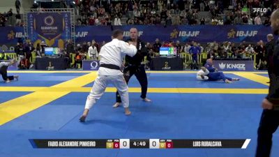 Luis Rubalcava vs Fabio Alexandre Pinheiro 2025 European Jiu-Jitsu IBJJF Championship