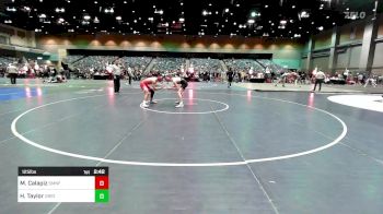 125 lbs Consi Of 16 #2 - Marques Calapiz, Simon Fraser vs Hunter Taylor, Oregon State