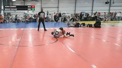 72 lbs Round 5 - 4:00pm Saturday - Brock Taylor, POWA vs John Cambra, Mat Assassins