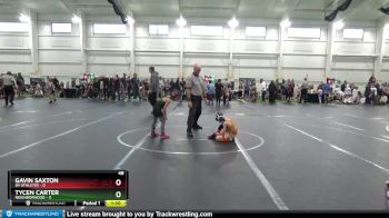 48 lbs Finals (2 Team) - Gavin Saxton, 84 Athletes vs Tycen Carter, Neighborhood