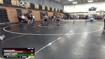 121 lbs Cons. Round 3 - Alex Bauges, Treasure Valley Catholic Schools vs Everett Dakins, South Middle School