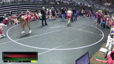 165 lbs Semis & 1st Wrestleback (8 Team) - Lily Warren, Nebraska Red vs Amalia Djoumessi, Team Iowa