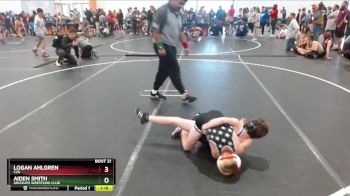 75 lbs Semifinal - Aiden Smith, Grizzlies Wrestling Club vs Logan Ahlgren, C2X