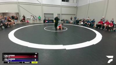 85 lbs Round 3 (6 Team) - Cali Otero, Ohio vs Mia Parker, Florida