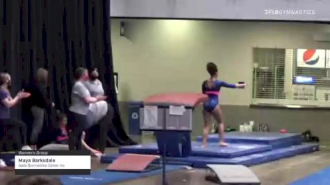 Maya Barksdale - Women's Group, Salto Gymnastics Center Inc - 2021 Women's Xcel Region 4 Championships