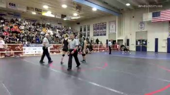 160 lbs Champ. Round 2 - Mariah Arriola, Upland vs Lydia Monedero, Cabrillo/Lompoc