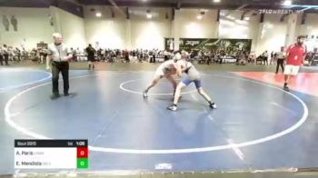 102 lbs Quarterfinal - Austin Paris, Champions WC vs Elias Mendiola, NM Gold