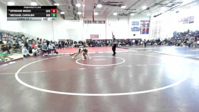 190 lbs Consi Of 4 - Ephraim Medic, Ledyard vs Michael Capalbo, Griswold/Wheeler