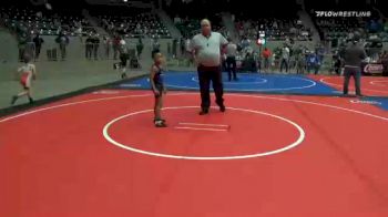 55 lbs Semifinal - Levi Ezell, North Mabee Stampede Takedown Club vs Kayden Walker, Blue T Panthers