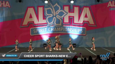 Cheer Sport Sharks-New England - Tiny Teal [2023 L1 Tiny Day 1] 2023 Aloha Worcester Showdown